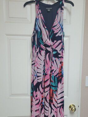 COVINGTON Women's Casual Tropical Maxi Dress Size 10